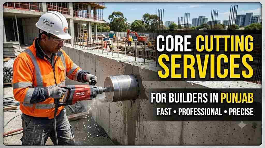 Core Cutting Services for Builders in Punjab | Fast Quote