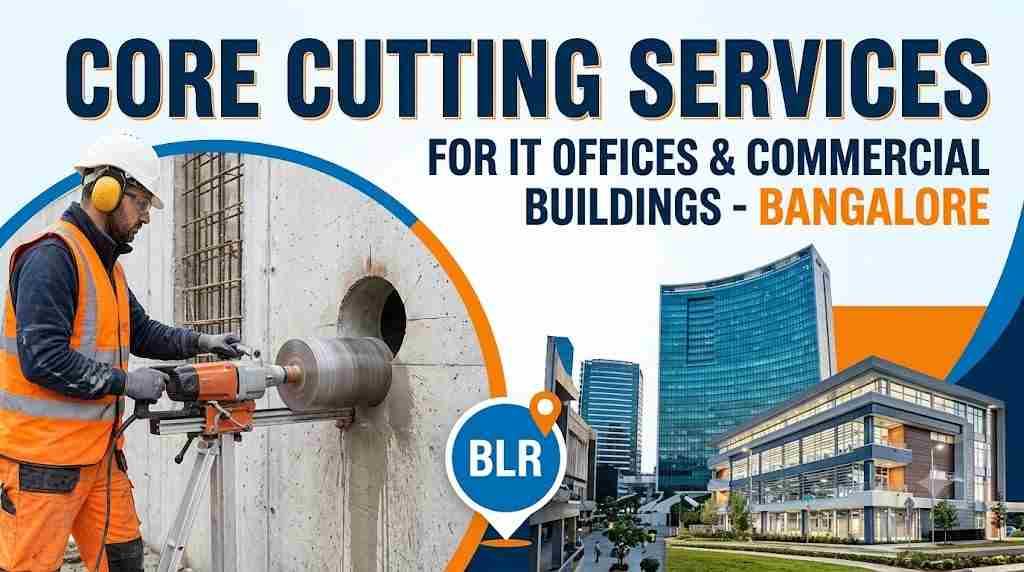 Core Cutting Services for IT Offices & Commercial Buildings Bangalore