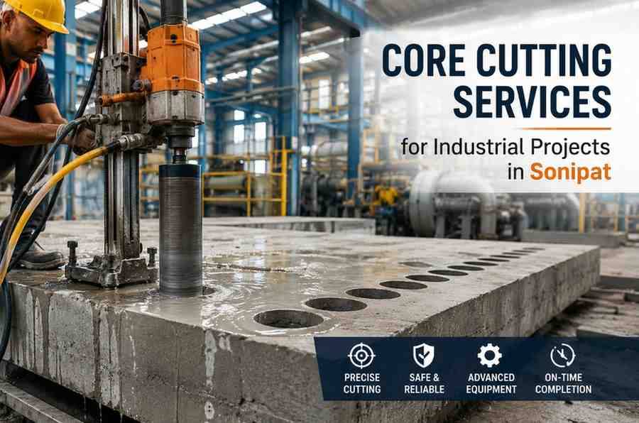Core Cutting Services for Industrial Projects in Sonipat | Core Cutting India