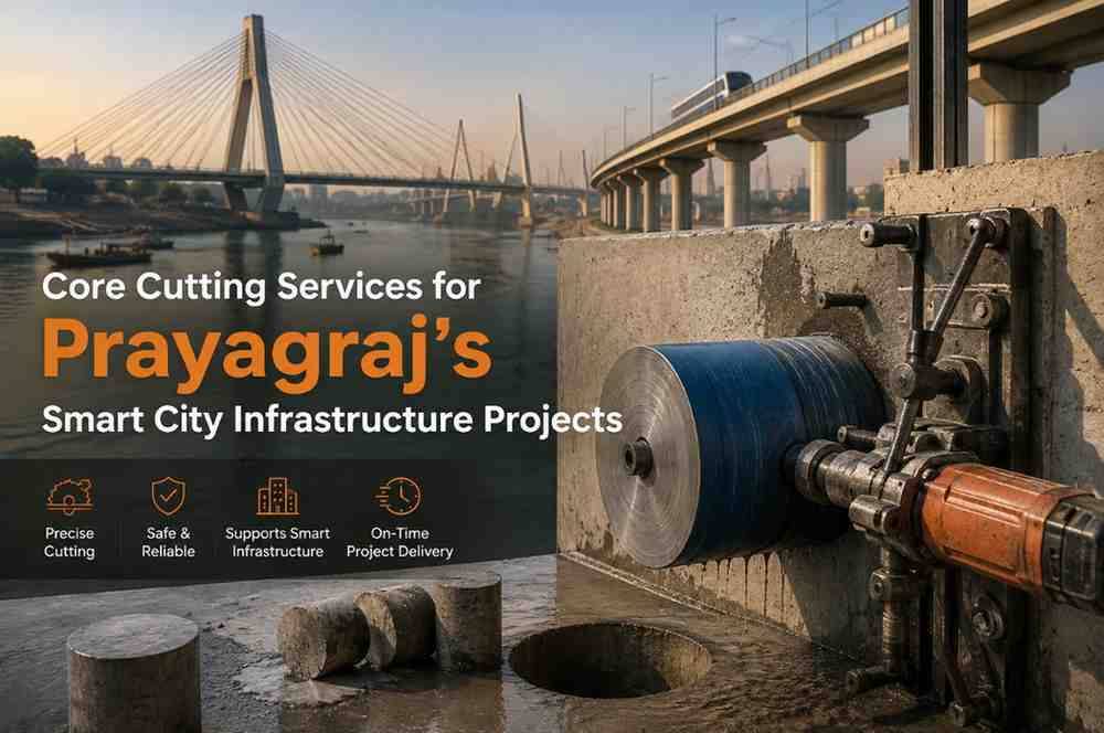 Core Cutting Services for Prayagraj's Smart City Infrastructure Projects: Building the Future with Precision