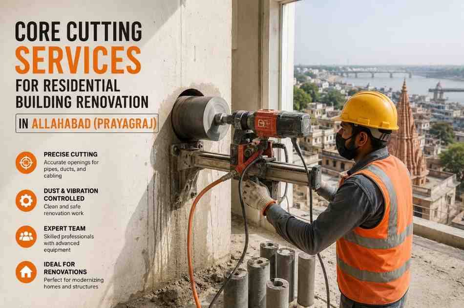 Core Cutting Services for Residential Building Renovation in Allahabad (Prayagraj): Complete Guide for Homeowners