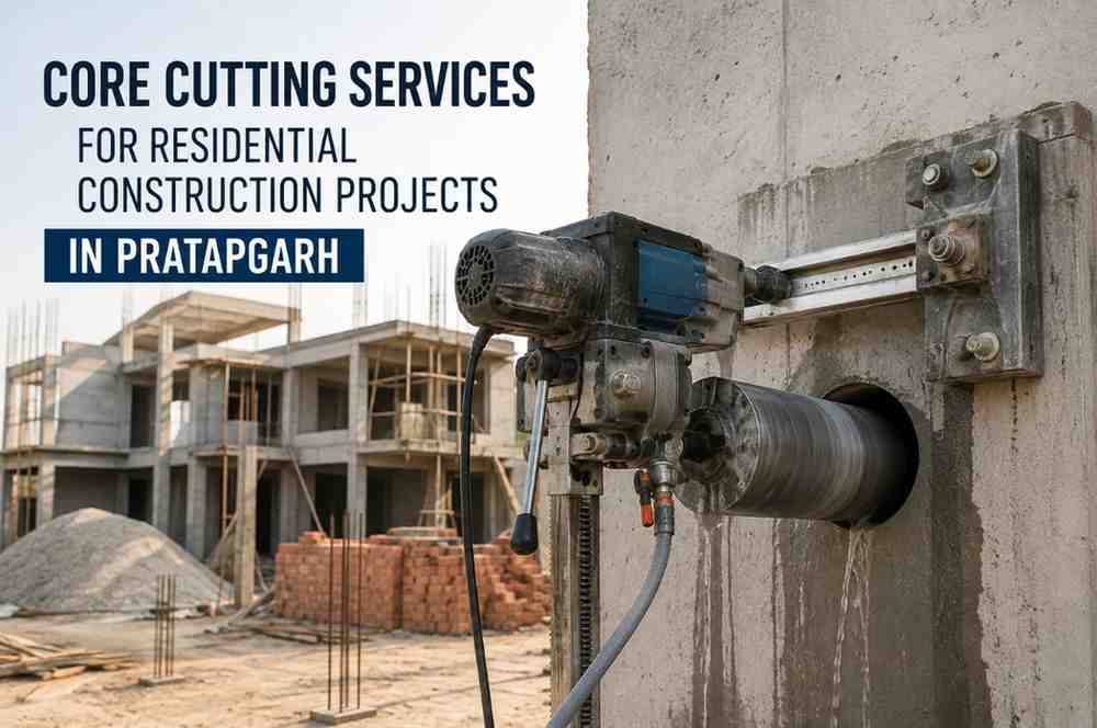 Core Cutting Services for Residential Construction Projects in Pratapgarh: Complete Guide for Safe and Precise Concrete Cutting