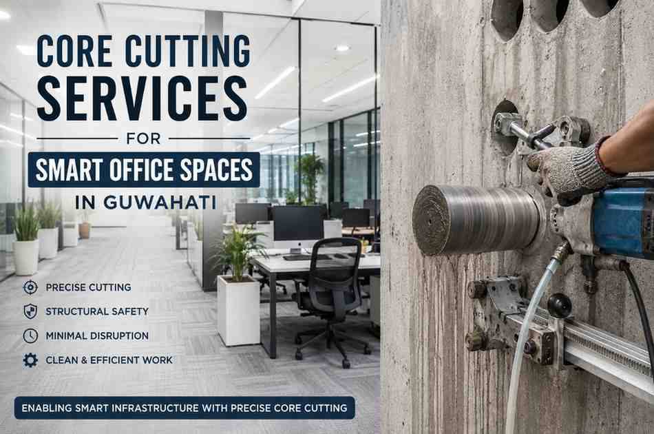 Core Cutting Services for Smart Office Spaces in Guwahati: Safe and Precise Solutions for Modern Workspaces