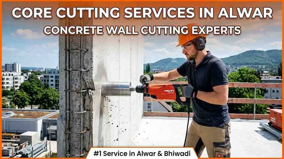 Core Cutting Services in Alwar | Concrete Wall Cutting Experts