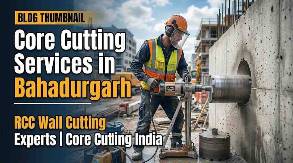 Core Cutting Services in Bahadurgarh – RCC Wall Cutting Experts | Core Cutting India