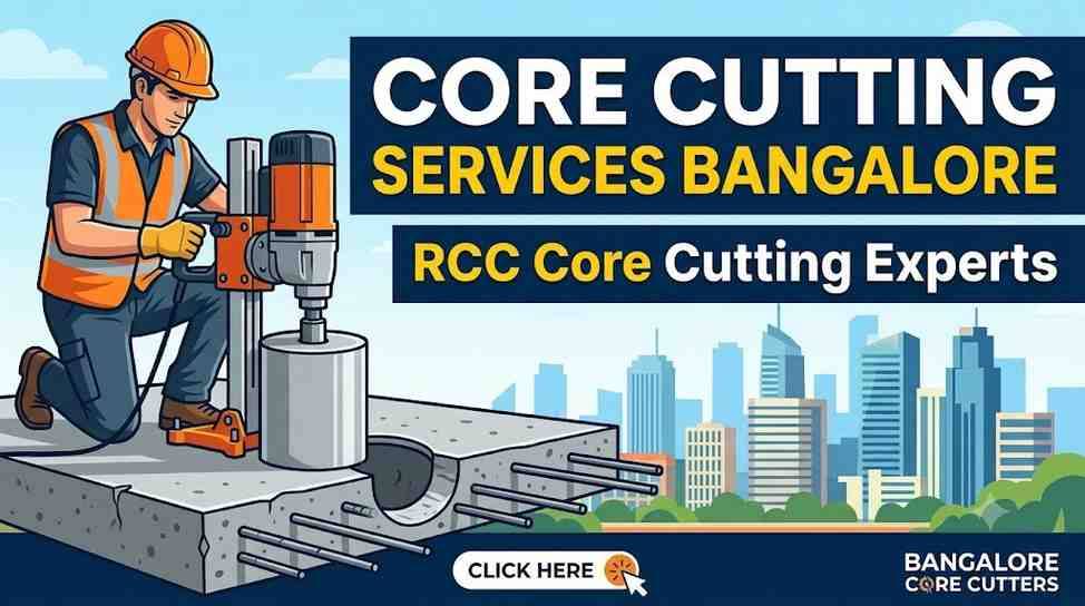 Core Cutting Services in Bangalore | RCC Core Cutting Experts
