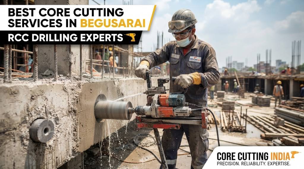 Best Core Cutting Services in Begusarai | RCC Drilling Experts – Core Cutting India