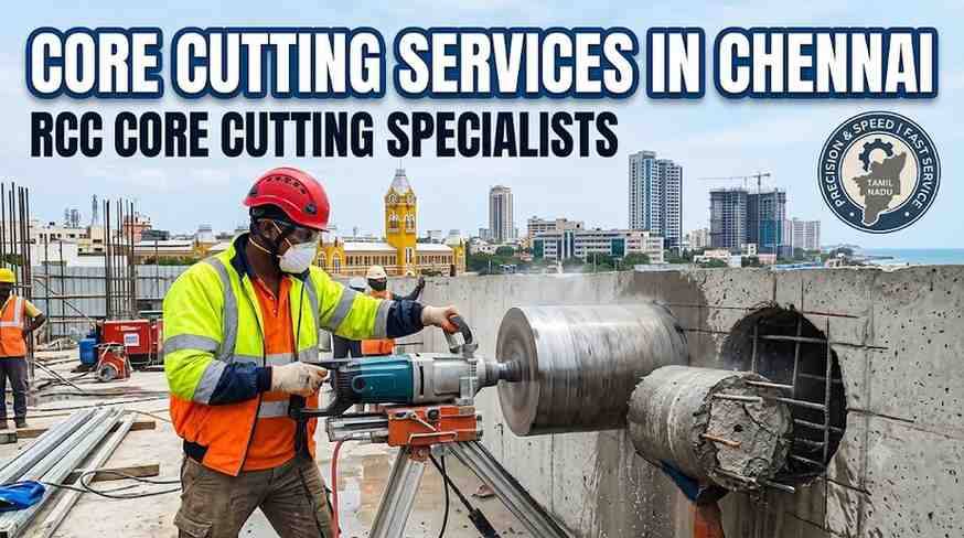 Core Cutting Services in Chennai | RCC Core Cutting Specialists