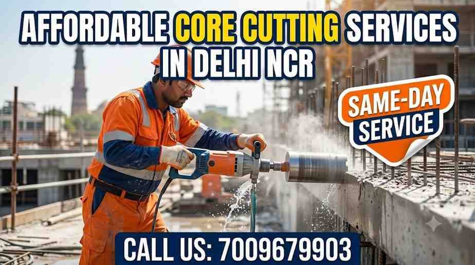 Affordable Core Cutting Services in Delhi NCR | Same-Day | 7009679903
