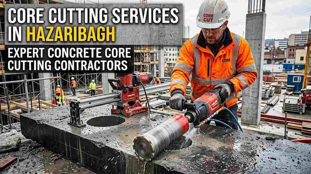 Core Cutting Services in Hazaribagh | Expert Concrete Core Cutting Contractors