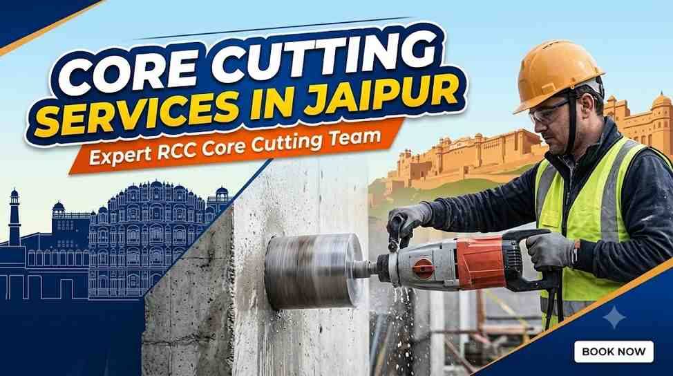 Core Cutting Services in Jaipur | Expert RCC Core Cutting Team