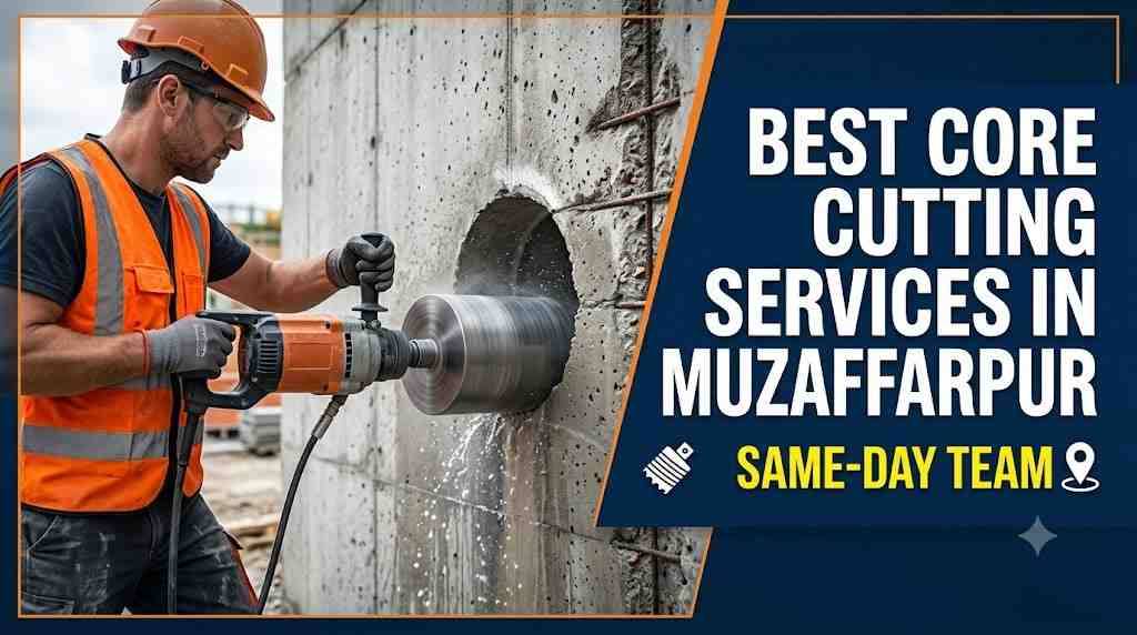 Best Core Cutting Services in Muzaffarpur | Same-Day Team
