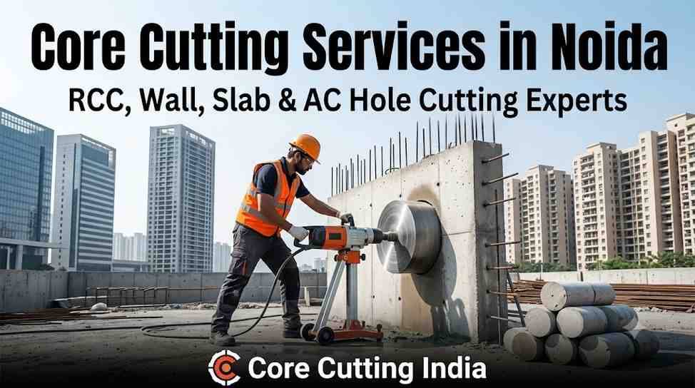 Core Cutting Services in Noida | RCC, Wall, Slab & AC Hole Cutting Experts – Core Cutting India