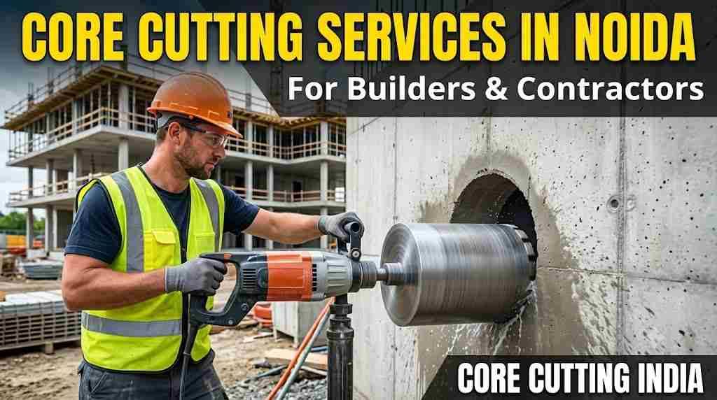 Core Cutting Services in Noida for Builders & Contractors | Core Cutting India