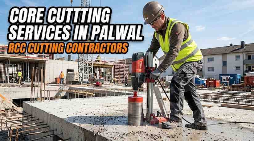 Core Cutting Services in Palwal | RCC Cutting Contractors