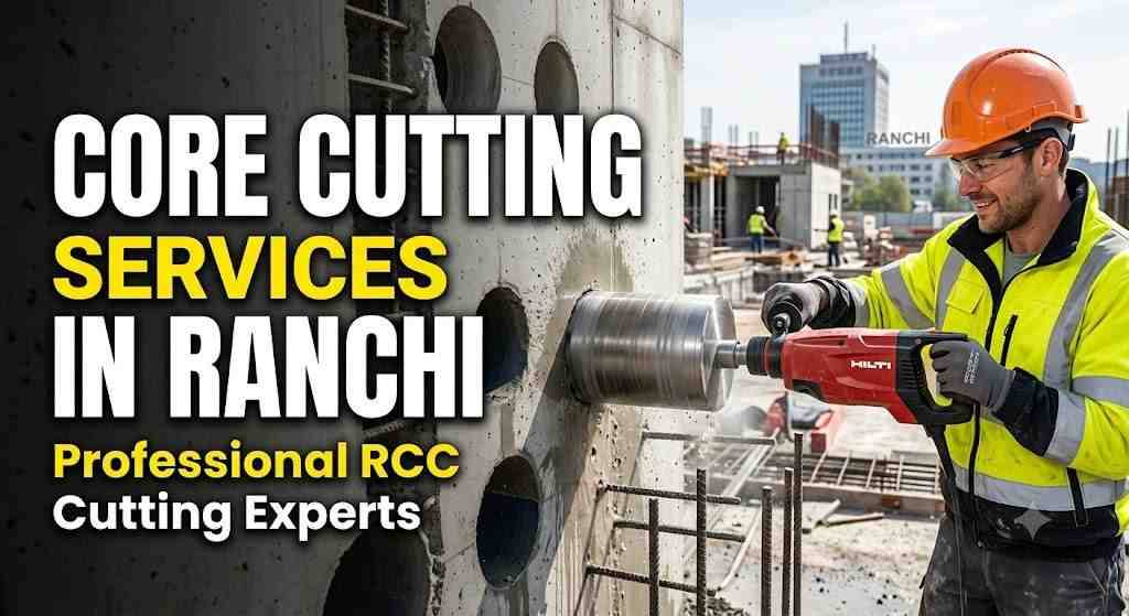 Core Cutting Services in Ranchi – Professional RCC Core Cutting Experts