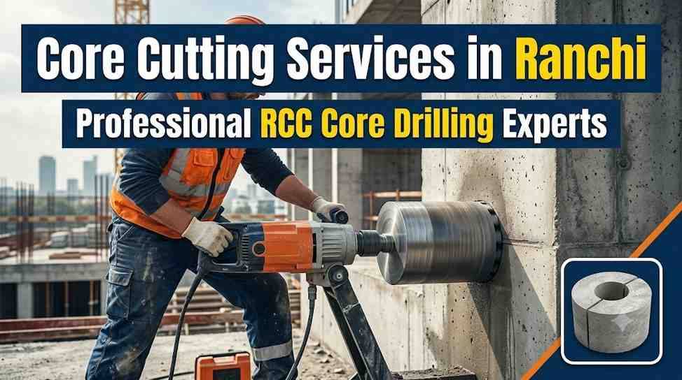 Core Cutting Services in Ranchi | Professional RCC Core Drilling Experts