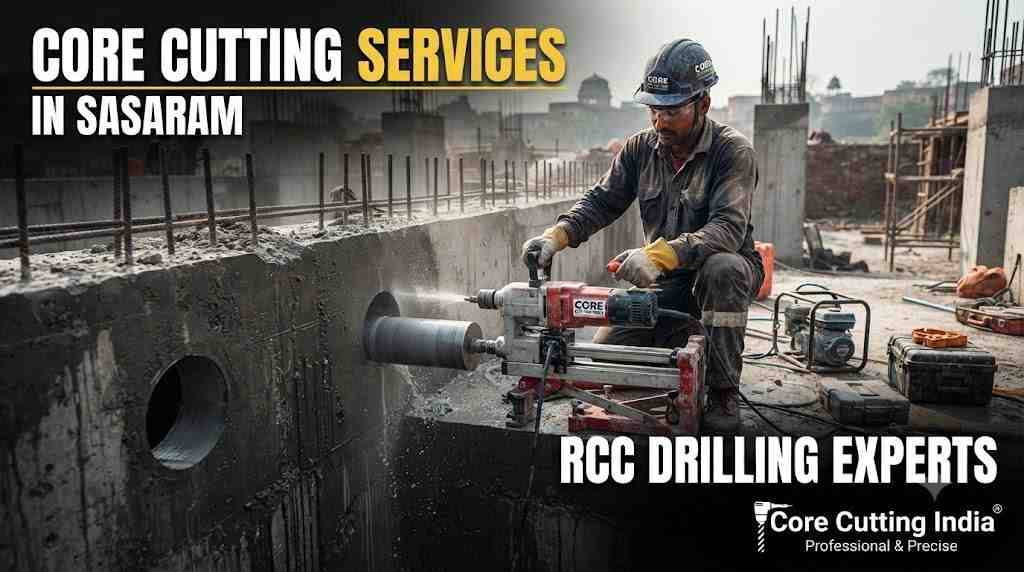 Core Cutting Services in Sasaram | RCC Drilling Experts – Core Cutting India