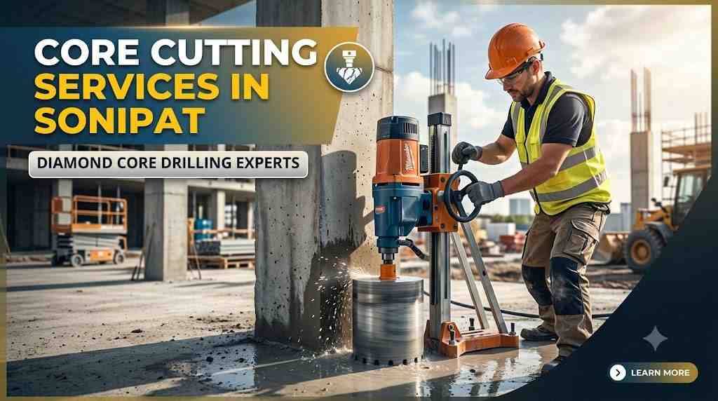 Core Cutting Services in Sonipat | Diamond Core Drilling Experts