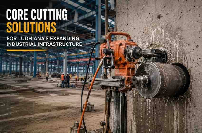 Core Cutting Solutions for Ludhiana's Expanding Industrial Infrastructure | Core Cutting India