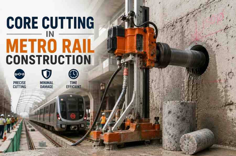 Master Precision: The Essential Role of Core Cutting in Modern Metro Rail Construction