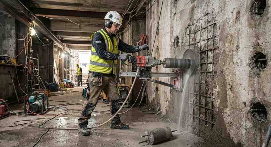 Core Drilling During Building Repair and Maintenance | Core Cutting India