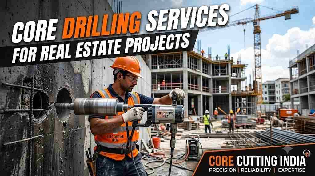 Core Drilling Services for Real Estate Projects | Core Cutting India