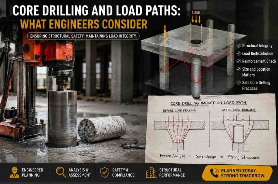 Core Drilling and Load Paths: What Engineers Consider | Core Cutting India