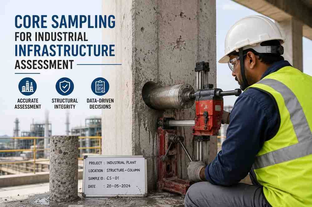 Core Sampling for Industrial Infrastructure Assessment: Ensuring Long-Term Structural Integrity and Safety