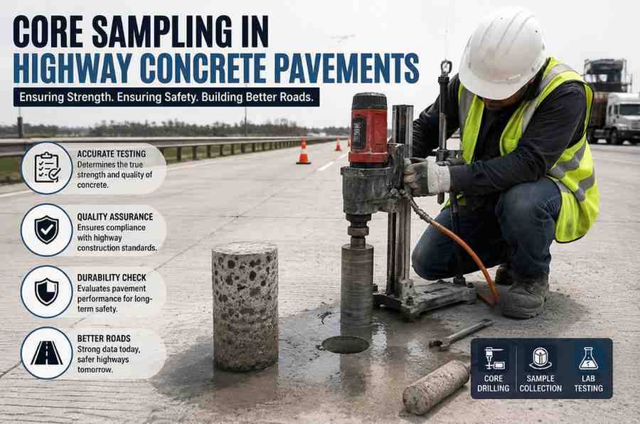 Core Sampling in Highway Concrete Pavements: The Ultimate Guide