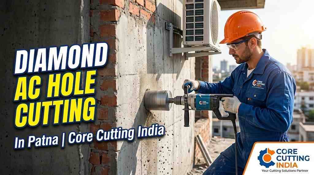 Diamond AC Hole Cutting in Patna | Core Cutting India