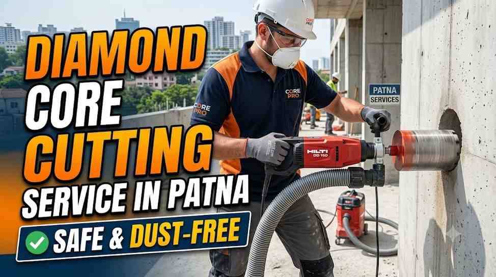 Diamond Core Cutting Service in Patna | Safe & Dust-Free