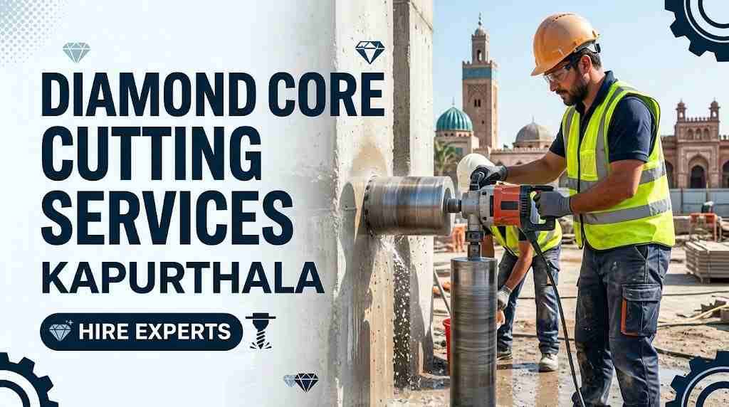 Diamond Core Cutting Services in Kapurthala | Hire Experts