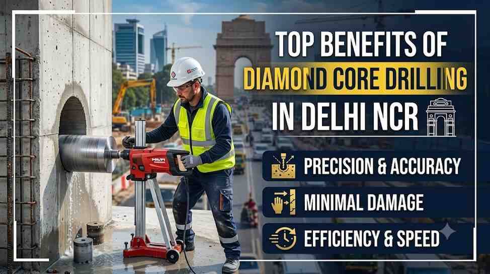 Top Benefits of Diamond Core Drilling in Delhi NCR