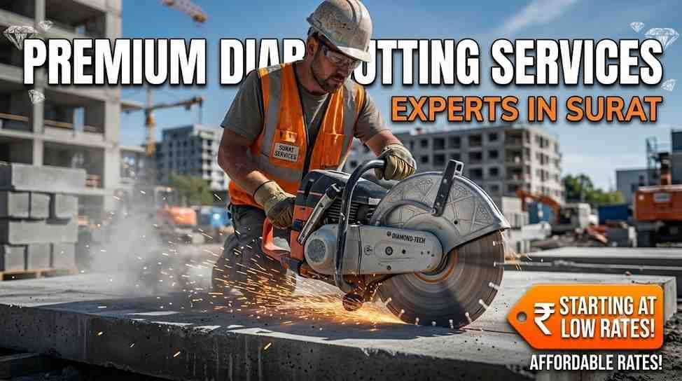 Diamond Slab Cutting Services in Surat at Affordable Prices