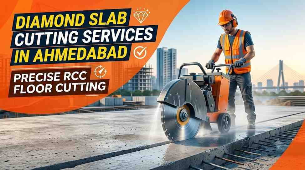 Diamond Slab Cutting Services in Ahmedabad | Precise RCC Floor Cutting