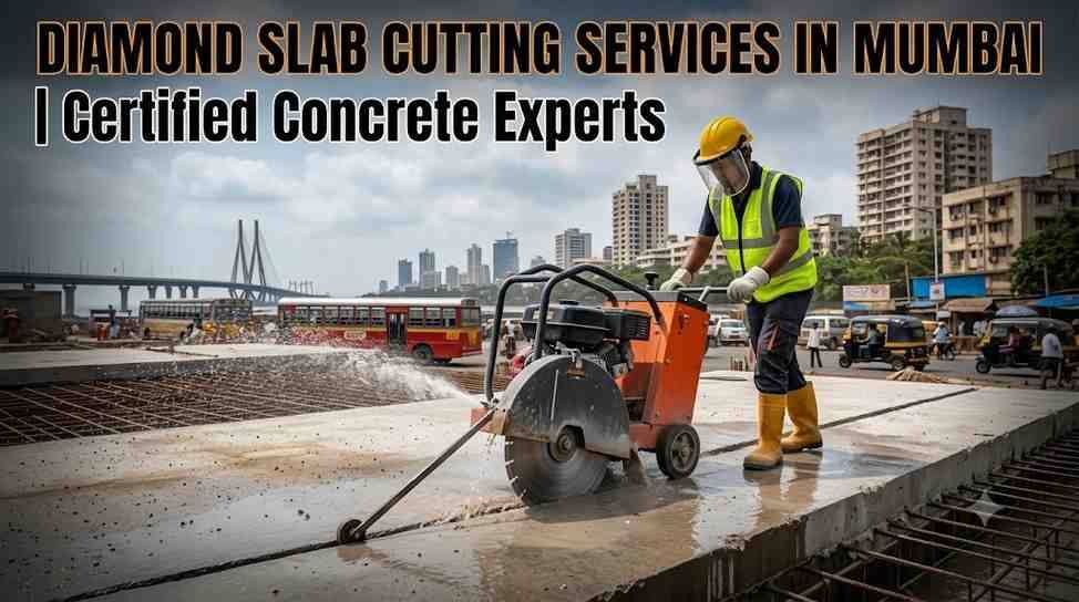 Diamond Slab Cutting Services in Mumbai | Certified Concrete Experts