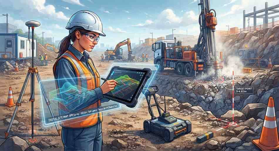 Digital Site Mapping Before Core Drilling: Why It's Essential for Safe, Accurate Results | Core Cutting India