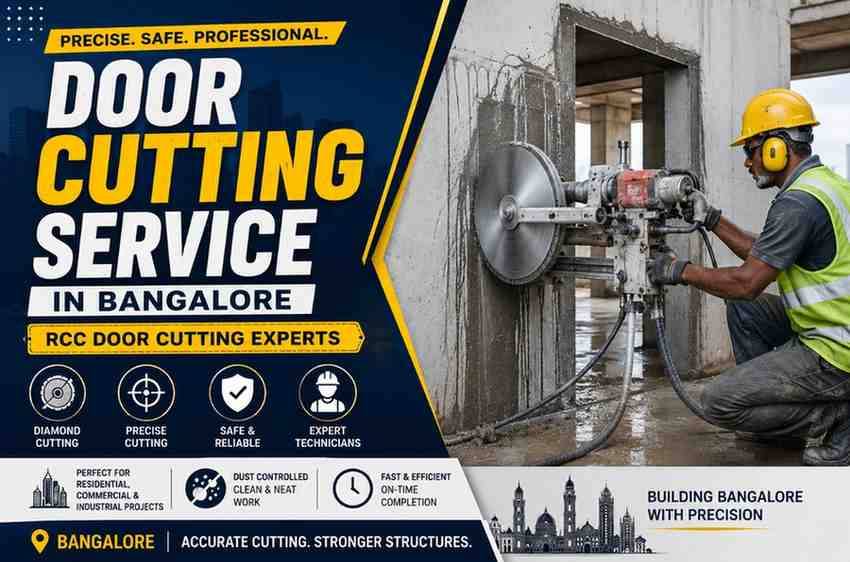 Door Cutting Service in Bangalore | RCC Door Cutting Experts