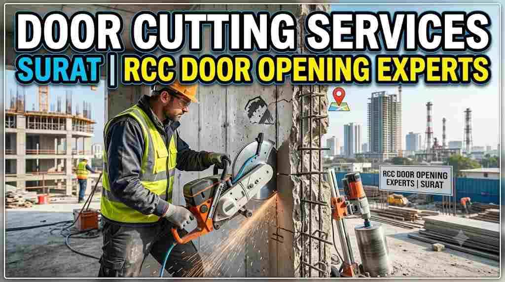Door Cutting Services in Surat – RCC Door Opening Experts
