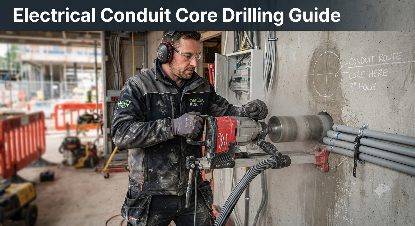 Electrical Conduit Core Drilling Guide: Precision and Safety