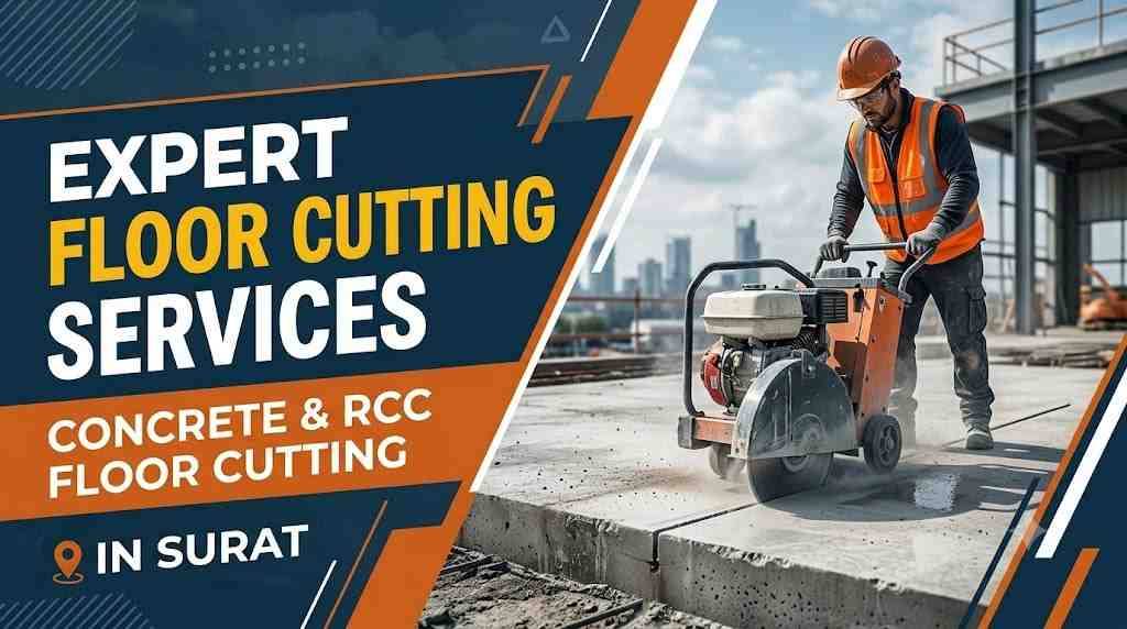 Floor Cutting Services in Surat – Concrete & RCC Floor Cutting