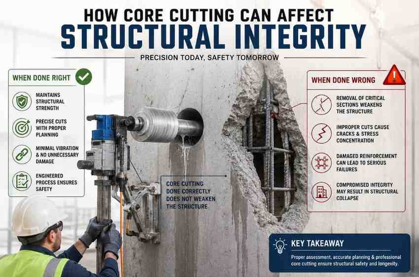 How Core Cutting Can Affect Structural Integrity | Core Cutting India