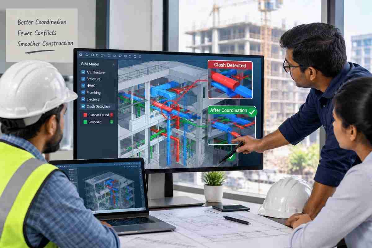 How Digital Models Help Prevent Construction Conflicts | Core Cutting India