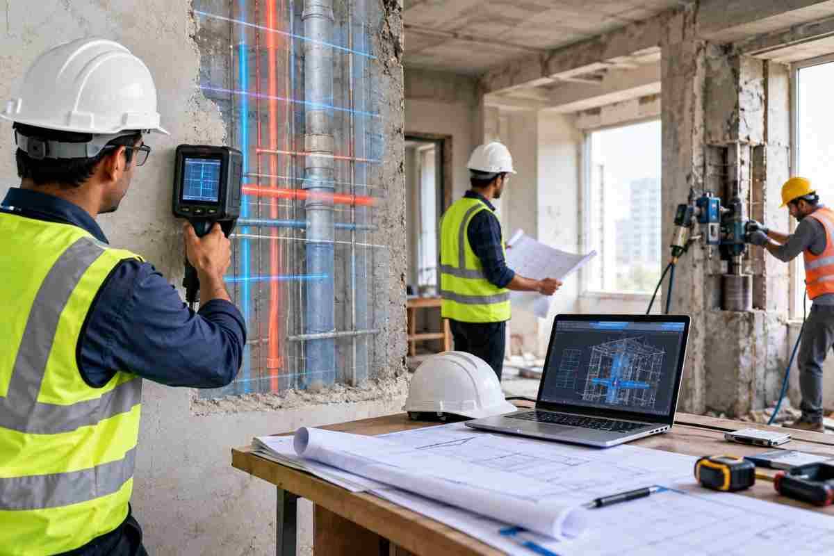 How Engineers Solve Problems Hidden Inside Buildings | Core Cutting India