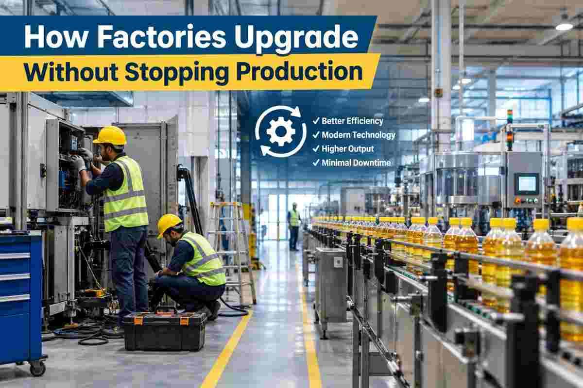 How Factories Upgrade Without Stopping Production | Core Cutting India