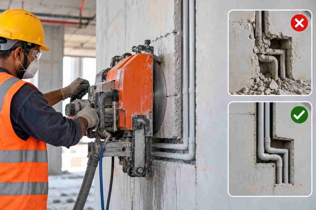 How Precise Wall Cutting Reduces Repair Work After Renovation