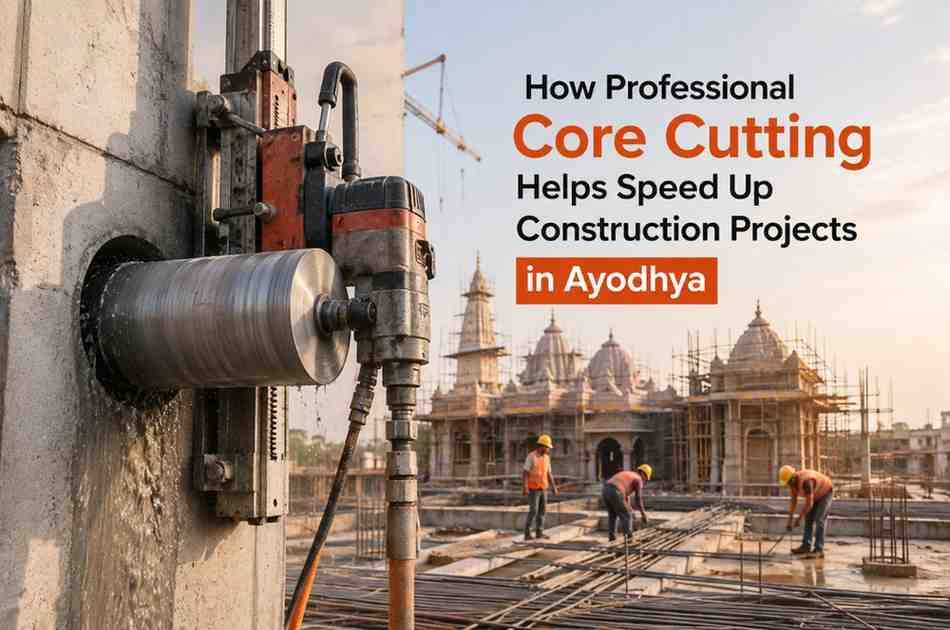 How Professional Core Cutting Helps Speed Up Construction Projects in Ayodhya