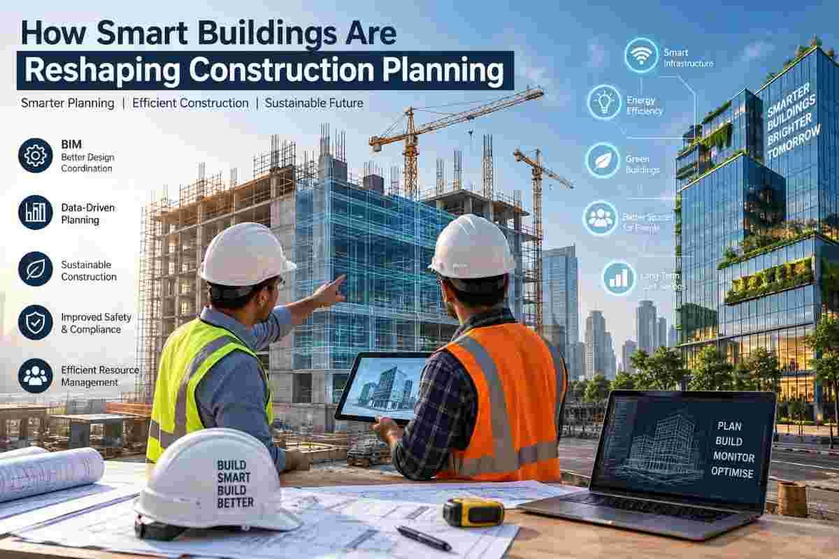 How Smart Buildings Are Reshaping Construction Planning | Core Cutting India