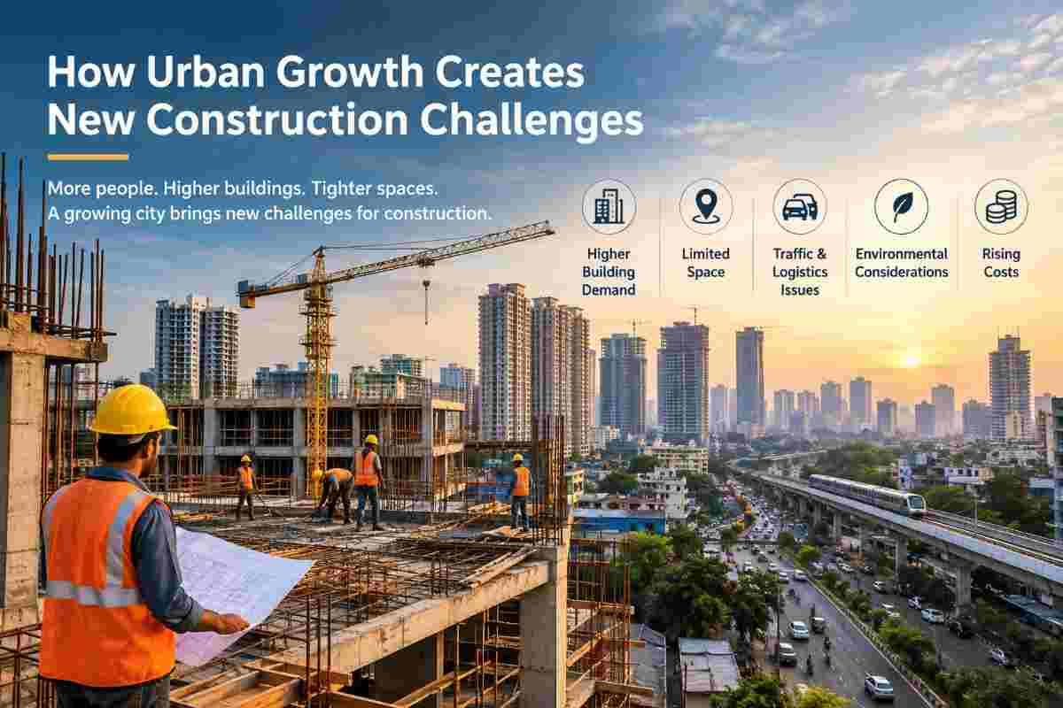 How Urban Growth Creates New Construction Challenges | Core Cutting India